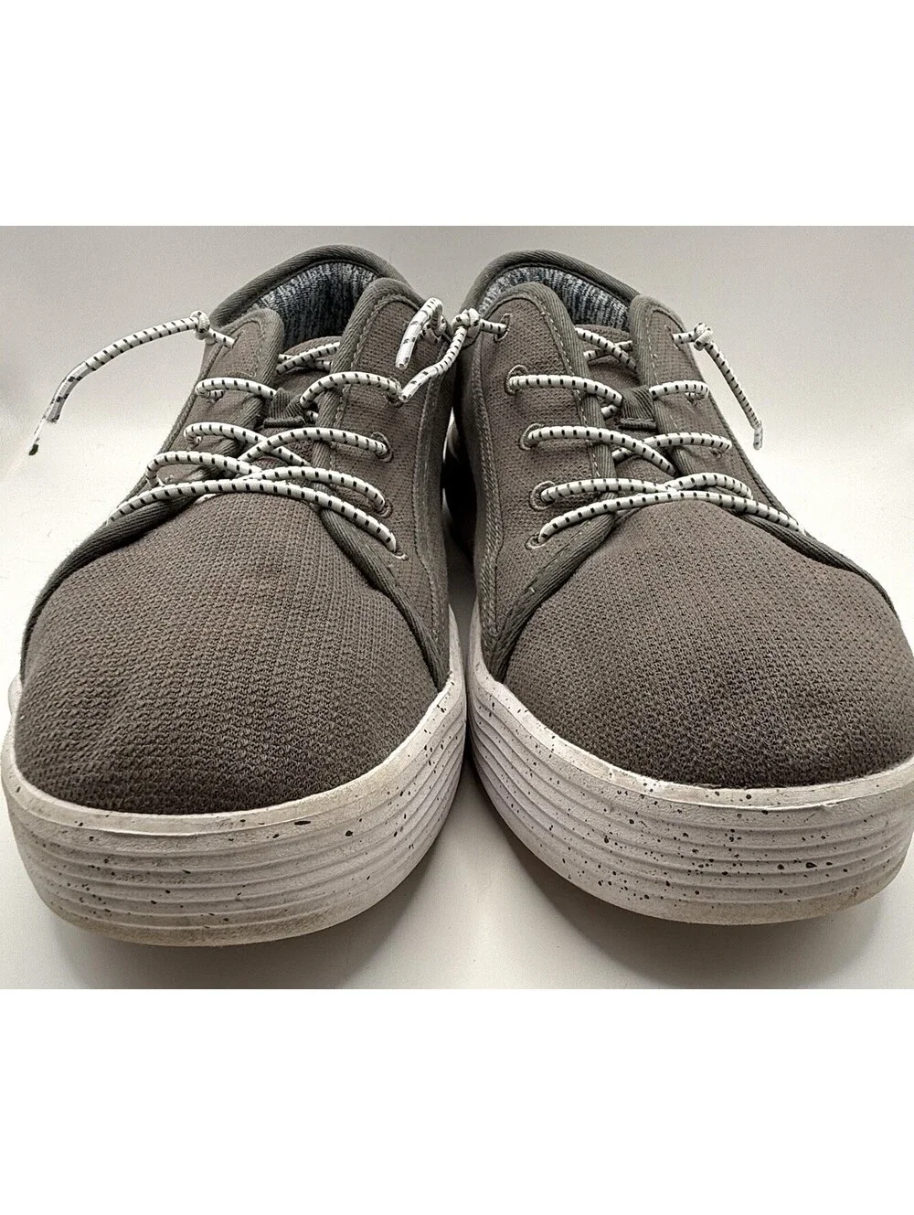 Hey Dude Cody M Sport Mesh Shoes Sz 13 Charcoal Gray Comfort Walking Slip On